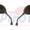 23655 Καθρέπτες Οβάλ Με Βίδα 10mmx180mm	Σετ