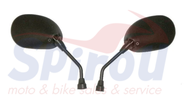 23655 Καθρέπτες Οβάλ Με Βίδα 10mmx180mm Σετ