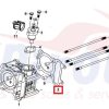 12191-MA2-000 Φλάντζα Βάσης Κυλίνδρου JetX125 E5-Jet14 125 E5