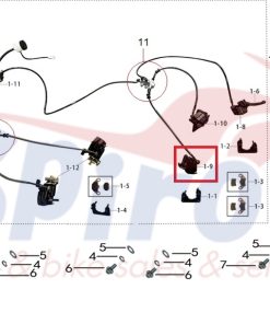 404006-0029 Δαγκάνα Εμπρόσθια Αριστερή Kayo300
