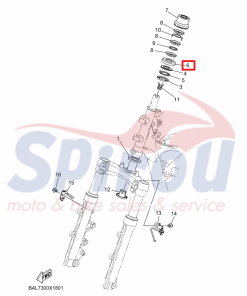 3AY-F3416-00-91 Καπάκι Ποτήριου Nmax125/155