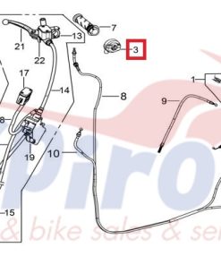 VHC997-11400 Βάση Ντίζας Γκαζιού Dy-Sprinter-Cargo125 E4/E5
