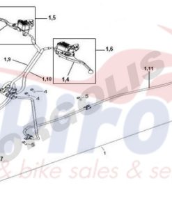 VI0124-29710A Τακάκια Εμπρόσθιου Φρένου Dy-Sprinter E4/E5